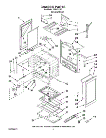 04 - Chassis Parts parts for Estate Range TGS326VD2 from AppliancePartsPros.com