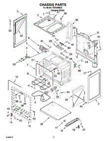 03 - Chassis Parts parts for Estate Range TES325MQ3 from AppliancePartsPros.com