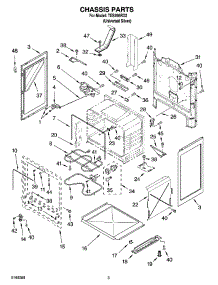 03 - Chassis Parts parts for Estate Range TES356RD2 from AppliancePartsPros.com