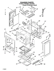04 - Chassis Parts parts for Estate Range TGS325MT3 from AppliancePartsPros.com