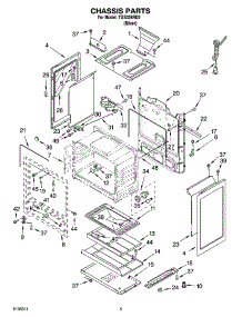 04 - Chassis Parts parts for Estate Range TGS326RD2 from AppliancePartsPros.com