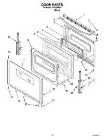 06 - Door Parts, Optional Parts parts for Estate Range TGS326RD2 from AppliancePartsPros.com