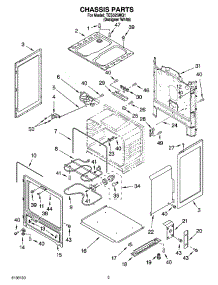 03 - Chassis Parts parts for Estate Range TES325MQ1 from AppliancePartsPros.com