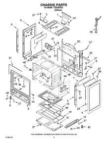 04 - Chassis Parts parts for Estate Range TGS326RD0 from AppliancePartsPros.com