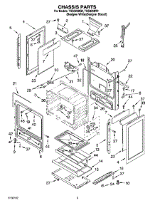 04 - Chassis Parts parts for Estate Range TGS325MT2 from AppliancePartsPros.com