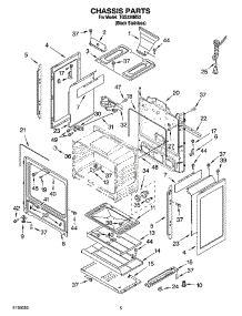 04 - Chassis Parts parts for Estate Range TGS326MS2 from AppliancePartsPros.com