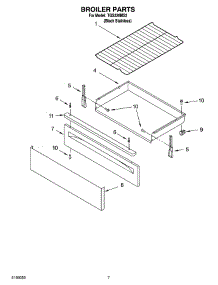 05 - Broiler Parts parts for Estate Range TGS326MS2 from AppliancePartsPros.com