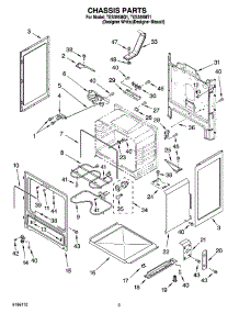 03 - Chassis Parts parts for Estate Range TES355MQ1 from AppliancePartsPros.com