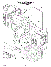 04 - Oven Chassis Parts parts for Estate Range TES400PXMQ0 from AppliancePartsPros.com