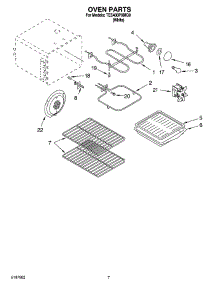 05 - Oven Parts, Miscellaneous Parts parts for Estate Range TES400PXMQ0 from AppliancePartsPros.com