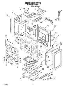 04 - Chassis Parts parts for Estate Range TGS326MS0 from AppliancePartsPros.com