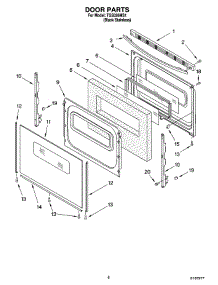 06 - Door Parts, Miscellaneous Parts parts for Estate Range TGS326MS1 from AppliancePartsPros.com