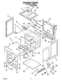 03 - Chassis Parts parts for Estate Range TES325MQ0 from AppliancePartsPros.com