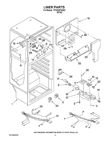 03 - Liner Parts parts for Estate Refrigerator T8TXNGFWQ00 from AppliancePartsPros.com