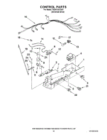 11 - Control Parts parts for Estate Refrigerator TS25CGXTD03 from AppliancePartsPros.com