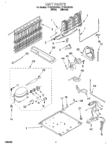04 - Unit parts for Estate Refrigerator TT18DKXDW01 from AppliancePartsPros.com