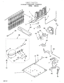 04 - Unit parts for Estate Refrigerator TT18DKXEN03 from AppliancePartsPros.com