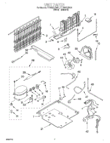 04 - Unit parts for Estate Refrigerator TT18DKXFW01 from AppliancePartsPros.com