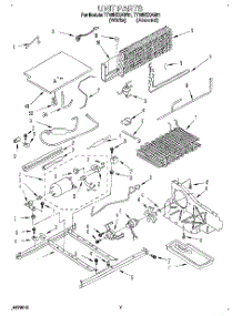 06 - Unit parts for Estate Refrigerator TT18HKXAW01 from AppliancePartsPros.com