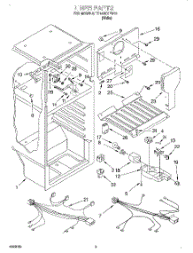 03 - Liner parts for Estate Refrigerator TT14DKXEW15 from AppliancePartsPros.com