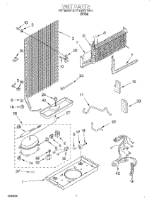 04 - Unit parts for Estate Refrigerator TT14DKXEW11 from AppliancePartsPros.com