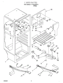 03 - Liner parts for Estate Refrigerator TT14DKXEW16 from AppliancePartsPros.com
