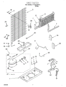 04 - Unit parts for Estate Refrigerator TT14DKXEW16 from AppliancePartsPros.com