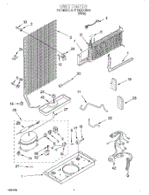 04 - Unit parts for Estate Refrigerator TT14DKXEW10 from AppliancePartsPros.com