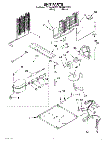 06 - Unit, Optional parts for Estate Refrigerator TT18AKXKT00 from AppliancePartsPros.com