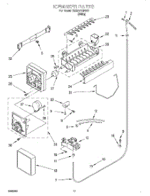11 - Ice Maker parts for Estate Refrigerator TS25AFXHW00 from AppliancePartsPros.com