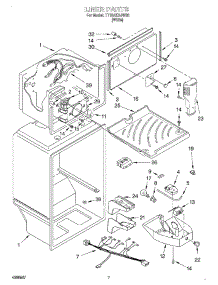 05 - Liner parts for Estate Refrigerator TT18AKXJN00 from AppliancePartsPros.com