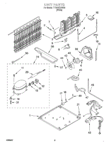 06 - Unit, Optional parts for Estate Refrigerator TT18AKXJN00 from AppliancePartsPros.com