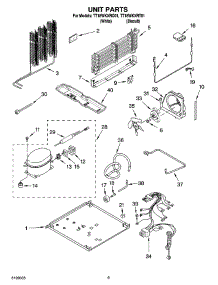 06 - Unit Parts, Optional Parts parts for Estate Refrigerator TT18WKXRT01 from AppliancePartsPros.com