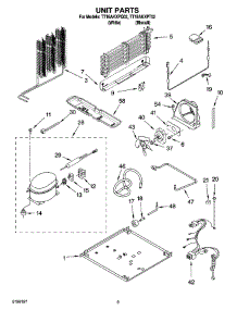 06 - Unit Parts, Optional Parts parts for Estate Refrigerator TT18AKXPT02 from AppliancePartsPros.com