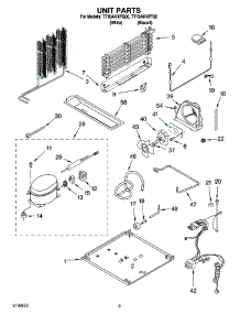 06 - Unit Parts, Optional Parts parts for Estate Refrigerator TT18AKXPQ00 from AppliancePartsPros.com