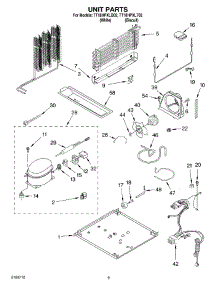 06 - Unit Parts, Optional Parts parts for Estate Refrigerator TT18HPXLT02 from AppliancePartsPros.com