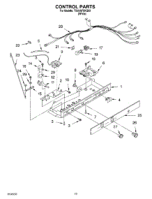 12 - Control, Optional parts for Estate Refrigerator TS22AFXKQ03 from AppliancePartsPros.com
