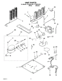06 - Unit, Optional parts for Estate Refrigerator TT18HPXLT01 from AppliancePartsPros.com