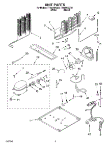 06 - Unit, Optional parts for Estate Refrigerator TT18AKXKQ01 from AppliancePartsPros.com