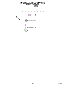 10 - Miscellaneous  Parts, Optional Parts (Not Included) parts for Estate Washer TAWB300RW1 from AppliancePartsPros.com