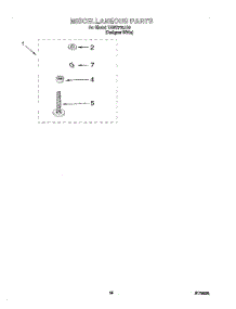 10 - Miscellaneous, Optional parts for Estate Washer TAWX700JQ0 from AppliancePartsPros.com