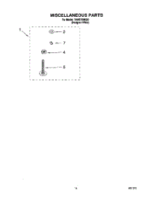 10 - Miscellaneous, Lit / Optional parts for Estate Washer TAWS700EQ0 from AppliancePartsPros.com