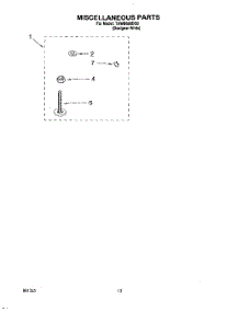 10 - Miscellaneous, Lit / Optional parts for Estate Washer TAWB600DQ0 from AppliancePartsPros.com