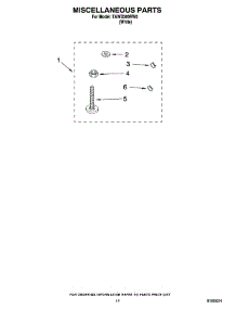 10 - Miscellaneous  Parts, Optional Parts (Not Included) parts for Estate Washer TAWB300RW0 from AppliancePartsPros.com