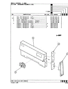 02 - Control Panel (-119 Models) parts for Hardwick Range CF1626W119RS from AppliancePartsPros.com