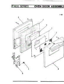 07 - Door (-8 Models) parts for Hardwick Range CF1616W109R from AppliancePartsPros.com