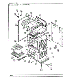 03 - Oven parts for Hardwick Range H3110PRW from AppliancePartsPros.com