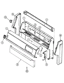 02 - Control Panel parts for Hardwick Range H3137WUA-L from AppliancePartsPros.com