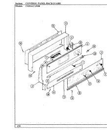 02 - Control Panel (Cm9641x590r) parts for Hardwick Range CM9641W590R from AppliancePartsPros.com