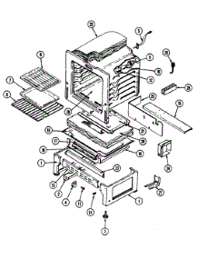 06 - Oven parts for Hardwick Range H3478XVB from AppliancePartsPros.com